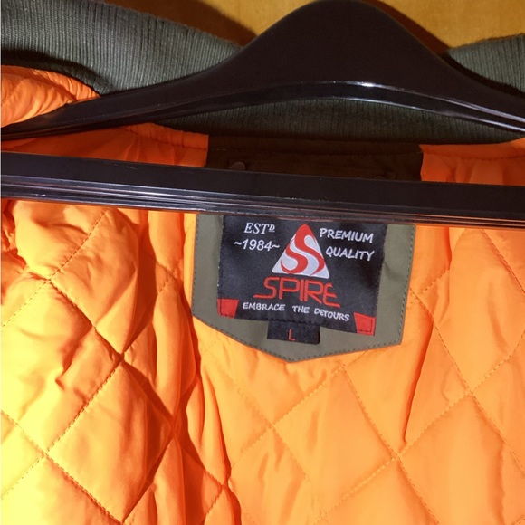 BRAND NEW Spire by Galaxy aviator flight jacket. - Picture 5 of 8